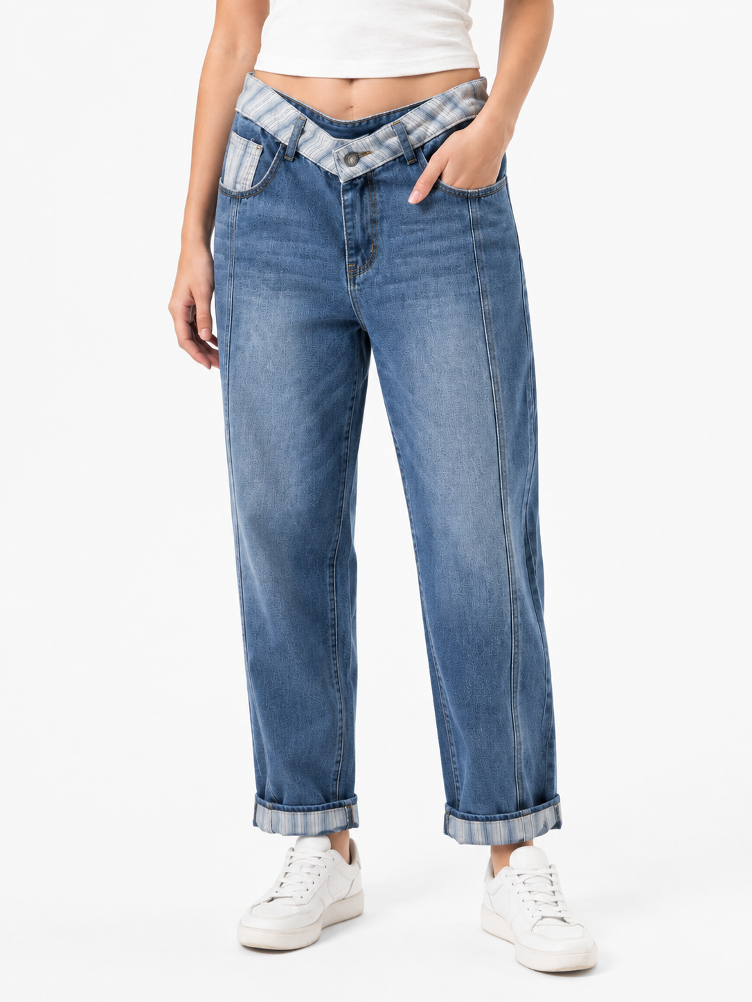ISLA DENIM PANTS - 1