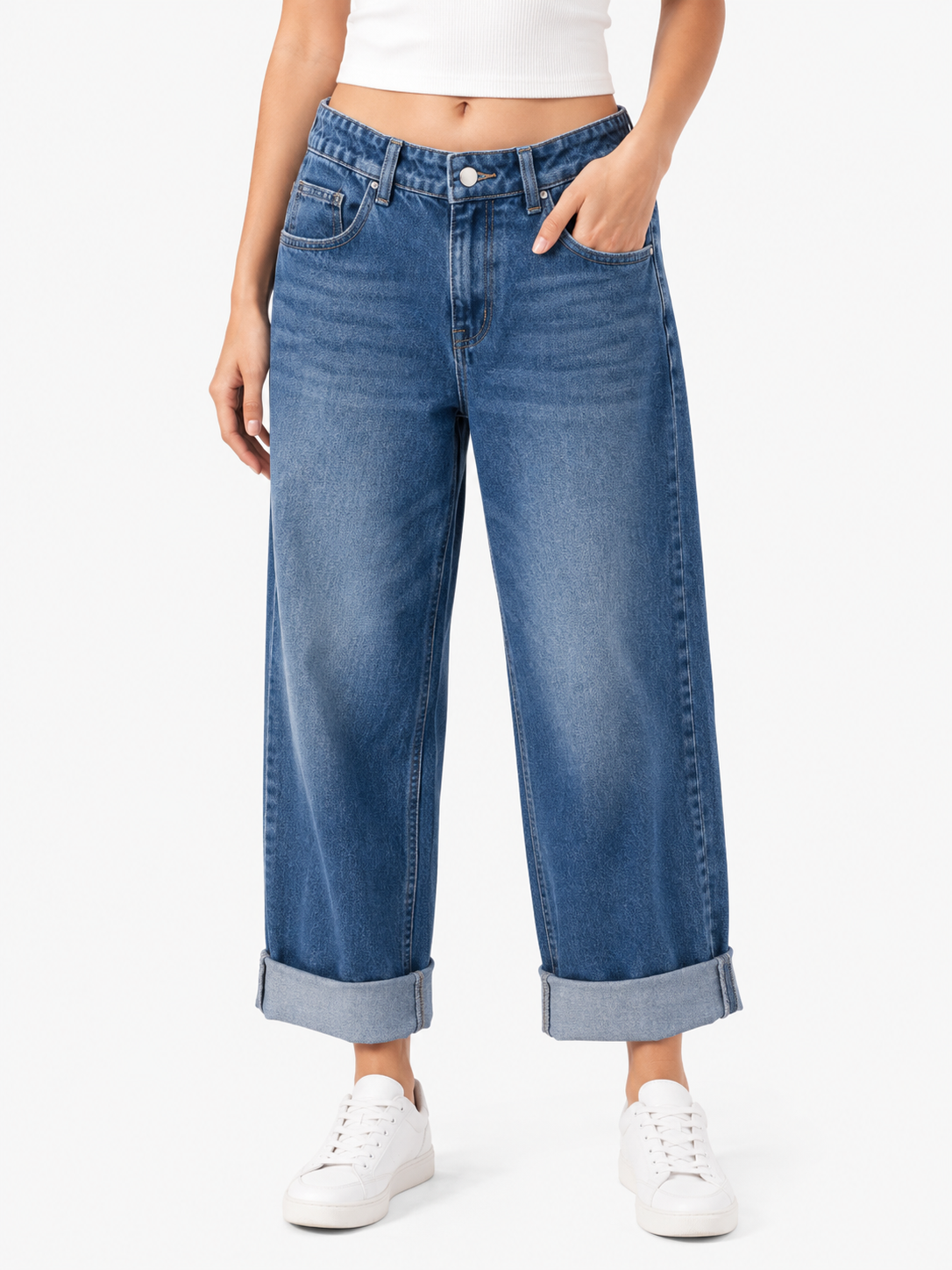 LAYLA DENIM PANTS - 1
