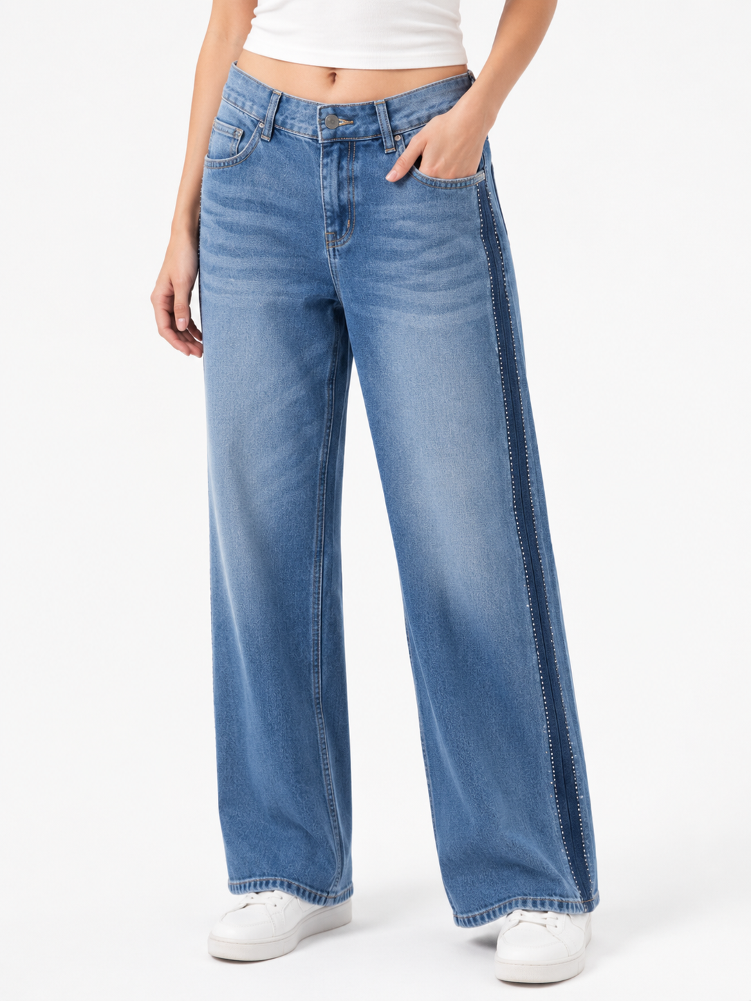 NINA DENIM PANTS - 1