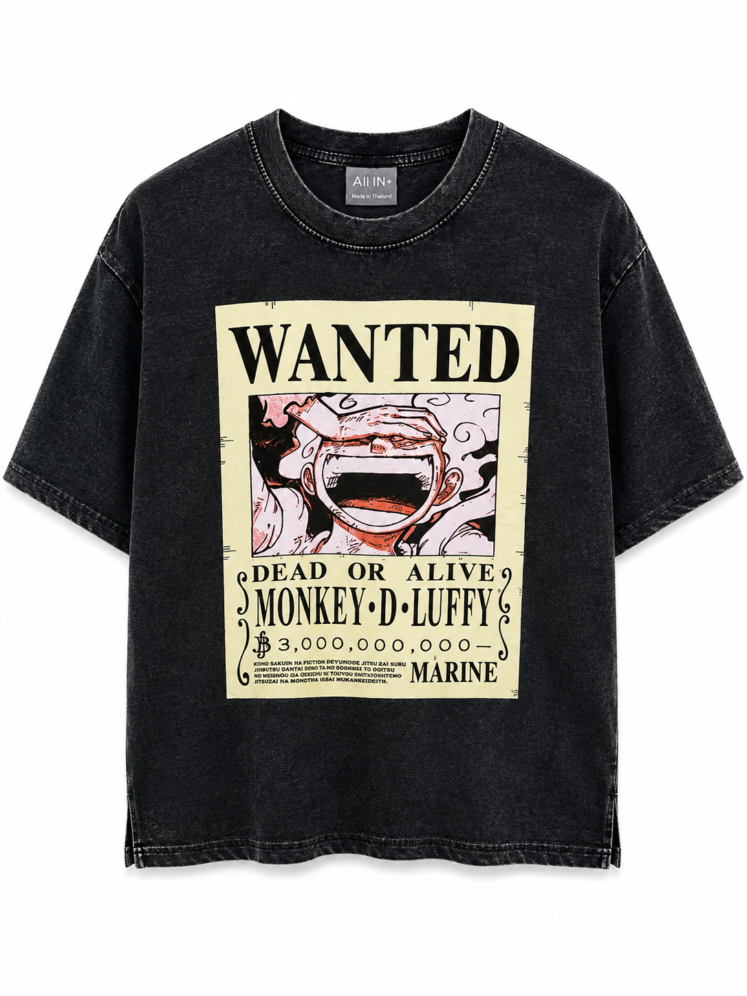 ONE PIECE WASHED T-SHIRT - 1