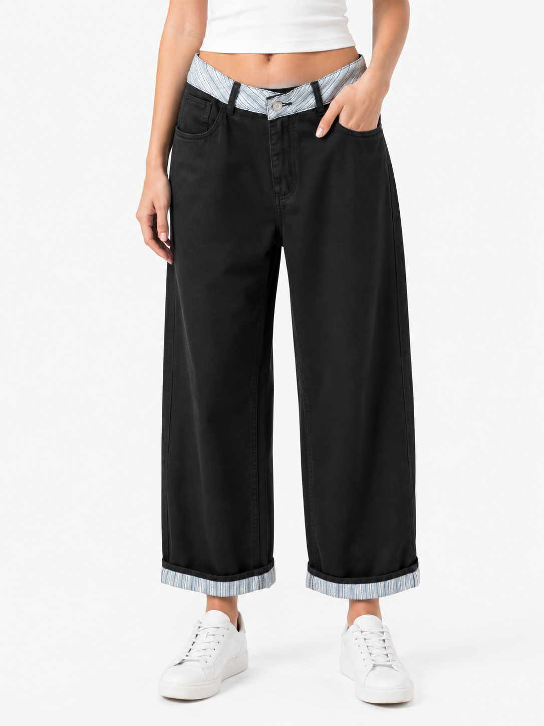 SOFIA DENIM PANTS - 1